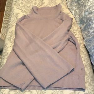 Lululemon mock never bell sleeve sweater